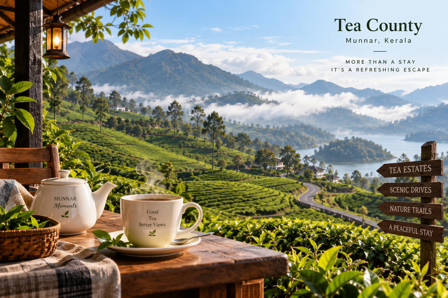 Munnar Kerala tea estate